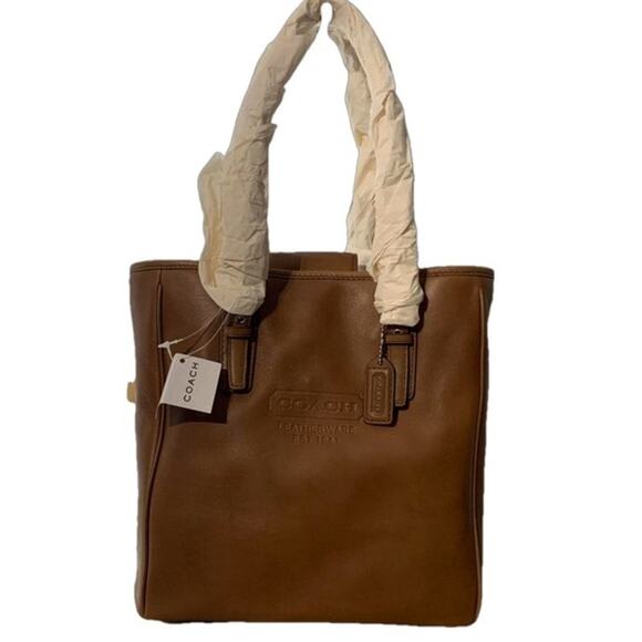NWT Vintage COACH Leatherware Retro Gallery Tote - Picture 1 of 16